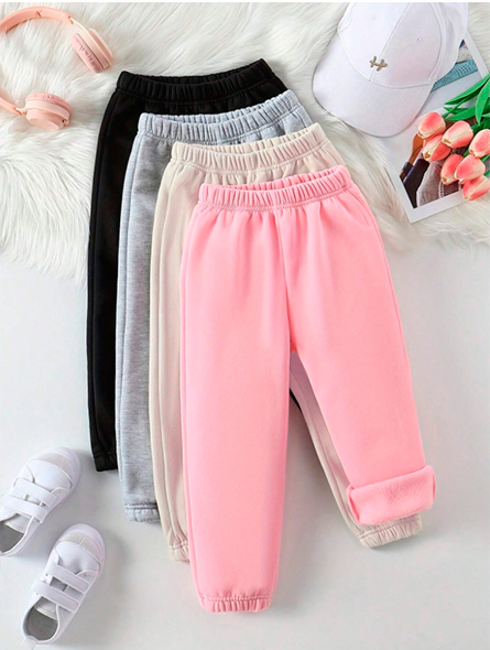 Talla: 12-18M. Pantalones cómodos para niñas (Precio x Unidad). Colores Variados